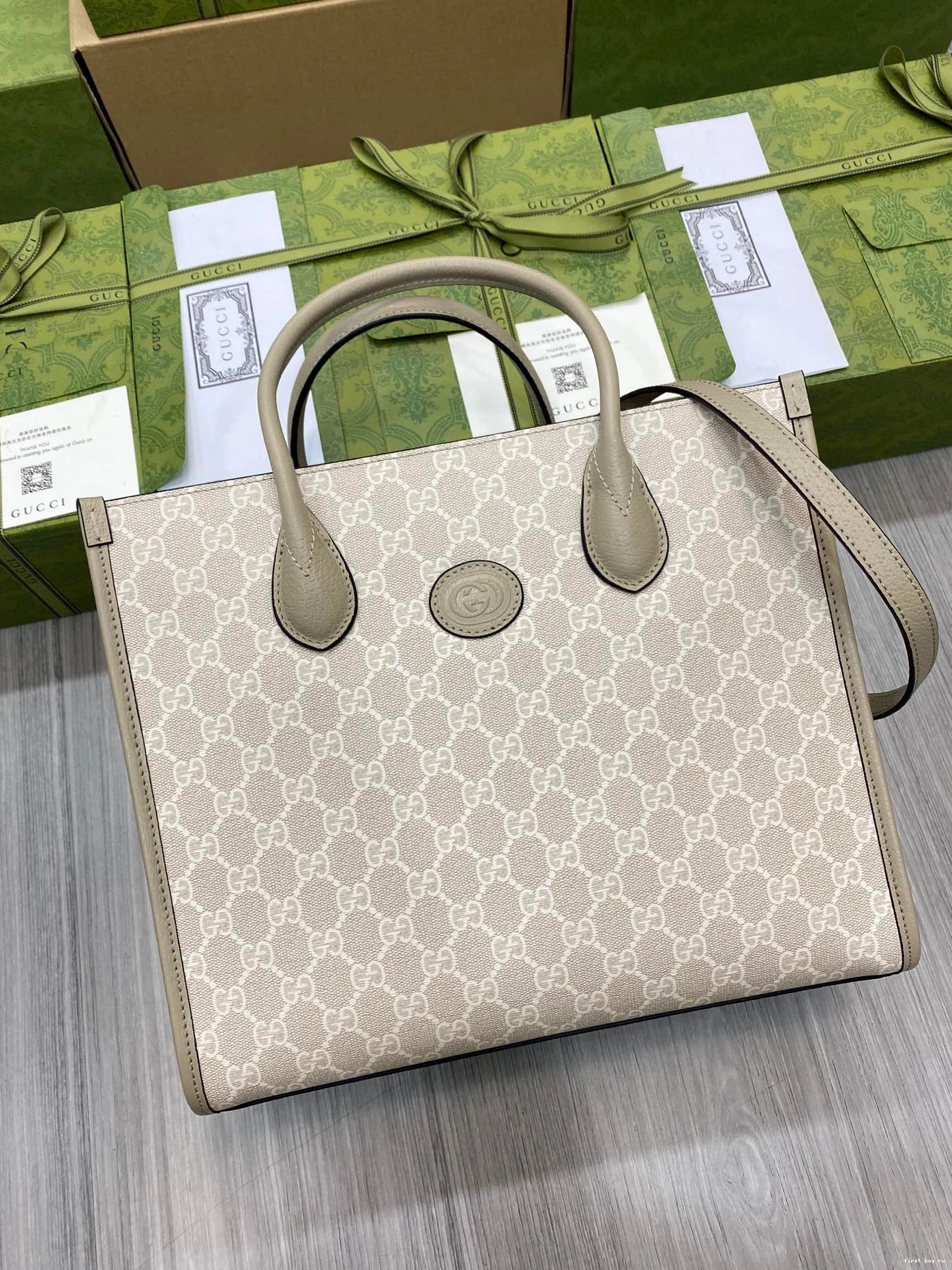 tote bag GG small GUCCI 0731
